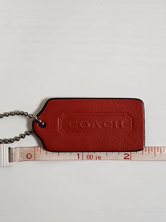 Coach Leather Hangtag - Picture 3 of 5